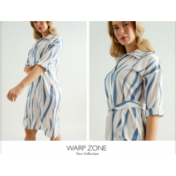 WARP ZONE mintás ingruha