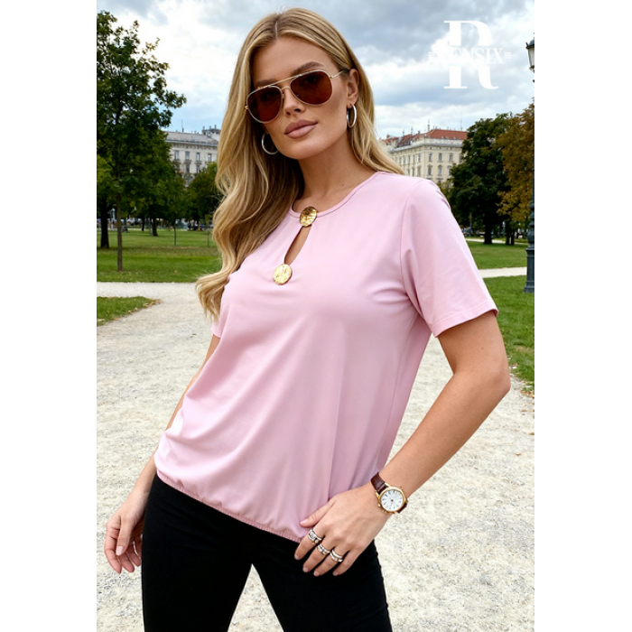 RENSIX rózsaszín bő felső